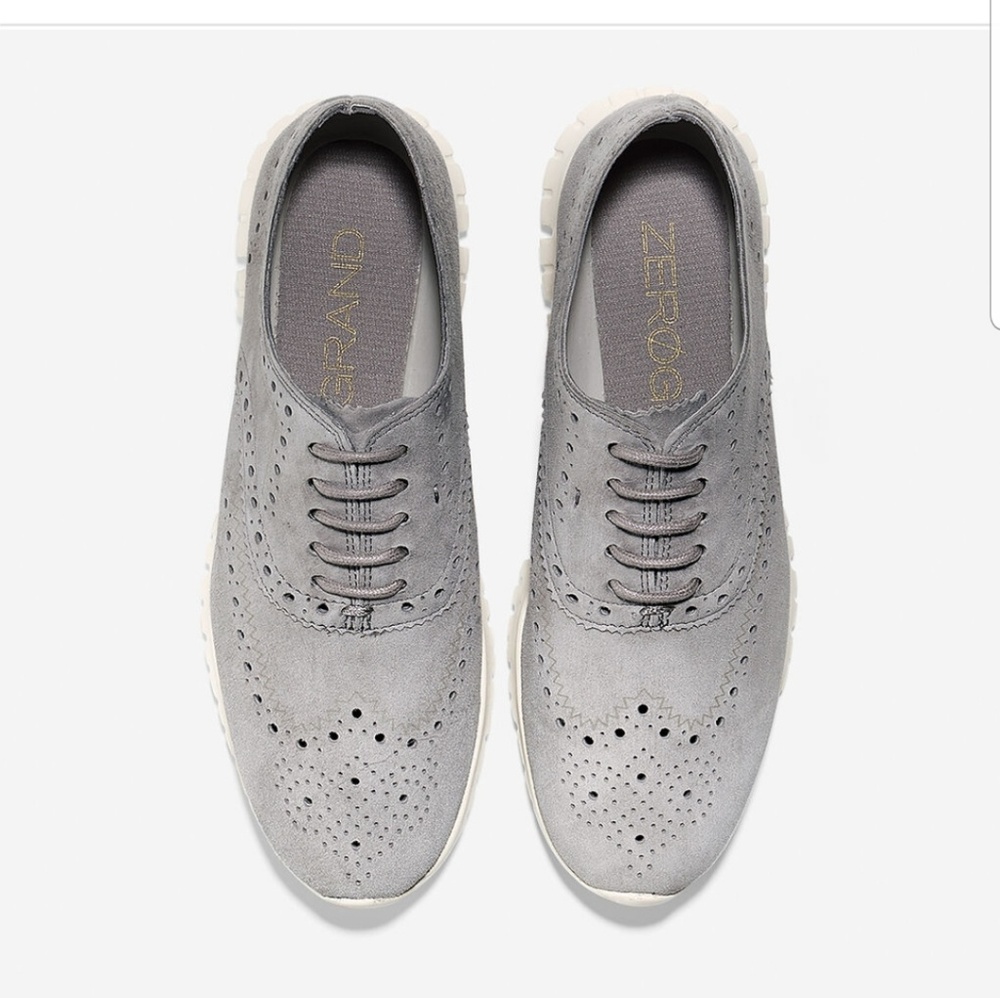 Zerogrand Wing Oxford Suede